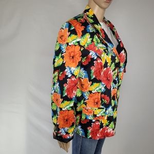 RARE Vintage 1970s Floral Jacket